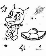 Coloring Pages Alien Space Kids Anime Cute Drawing Clipart Sheets Library Activity Color Print Drawings Back Go Cartoon Sheet Next sketch template