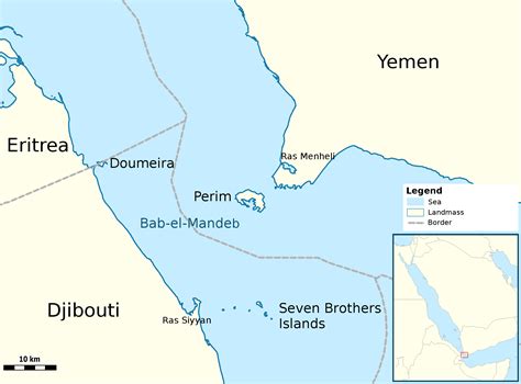 navigational regimes   straits bab el mandeb case study