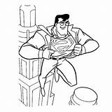 Superman Coloring Pages Books Last sketch template