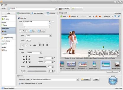 anypic photo watermark    software reviews cnet