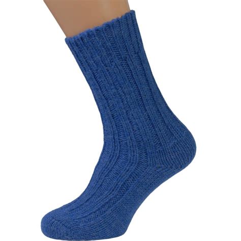 Thick Wool Socks Atlantic Blue Kerry Woollen Mills