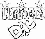Independence Bestcoloringpagesforkids Imageslist sketch template