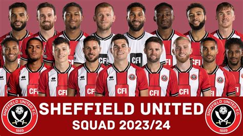 sheffield united fc squad season  sheffield united fc