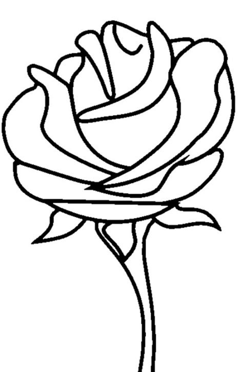 roses child colouring pages page