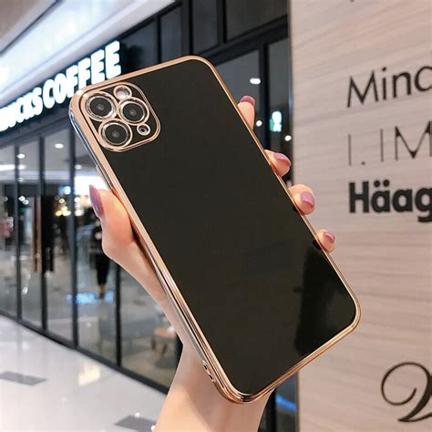 Luxury Gold Plated Electroplated Case For Iphone 11 Pro Max Etsy