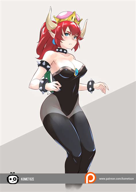 Bowsette By Kom3toz3 Hentai Foundry