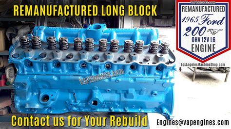 remanufactured ford  straight  engine rebuild