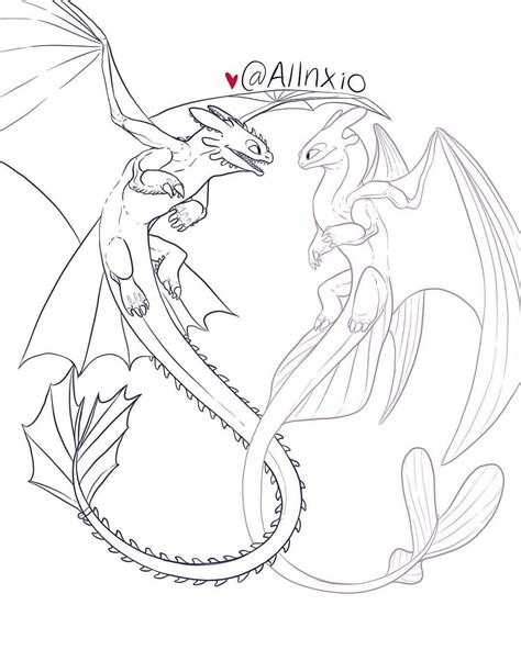 light fury dragon coloring pages   gambrco