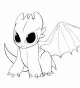 Toothless Coloring Chibi Dragon Easy Drawings Drawing Cute Sketch Visit Cartoon Pencil sketch template