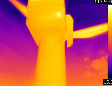 thermal drones  detailed blade inspections