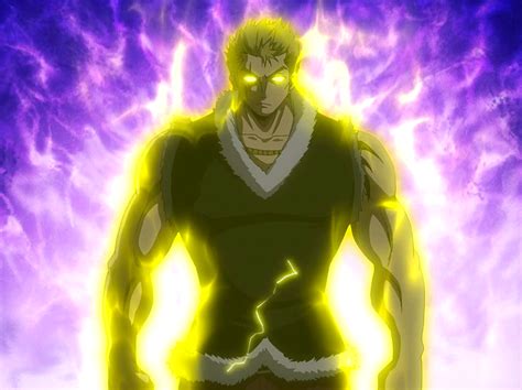 Image Enraged Laxus Attacks The Thugs Png Fairy Tail