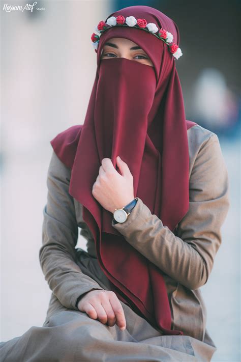 beautiful photoshoot muslim girl  niqab inspiration