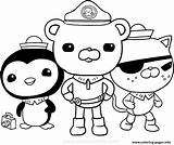 Coloring Pages Kwazii Barnacles Captain Printable sketch template