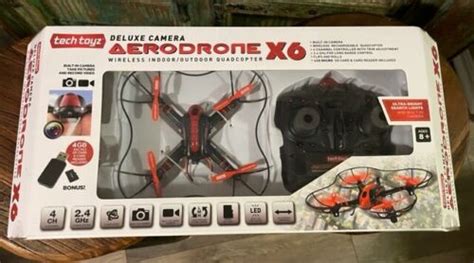 tech toyz aerodrone  quadcopter deluxe camera wireless picsvideo nib ebay
