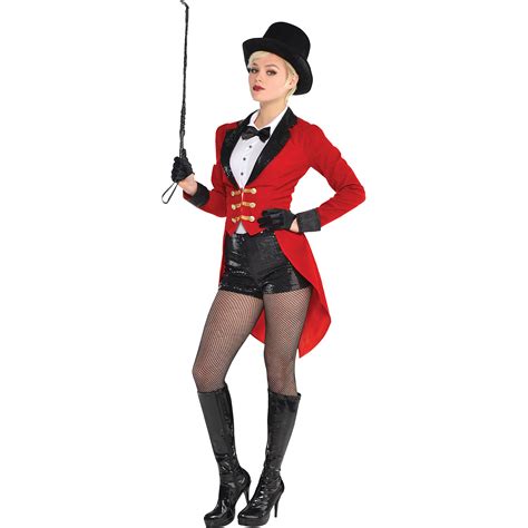 suit yourself circus ringmaster costume for adults includes a bodysuit