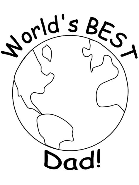 fathers day coloring pages  print fathers day colouring pages