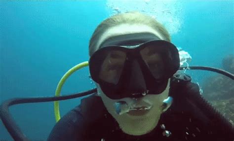 Crystadanielle Scuba Girl Underwater Fun