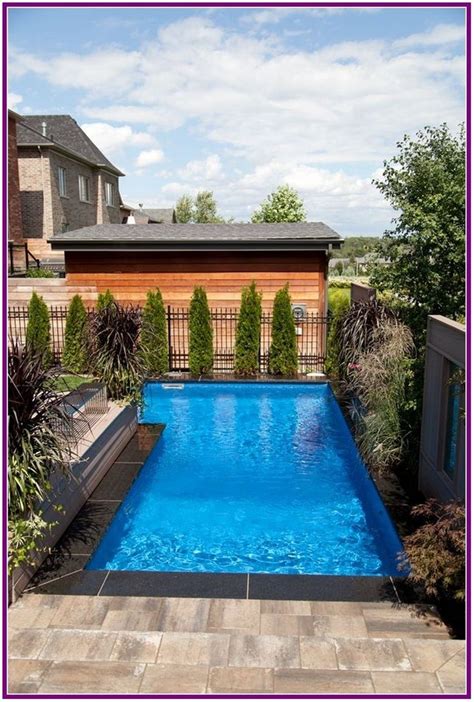 inground pool  small yard