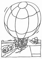 Malvorlage Heissluftballon Große Herunterladen Abbildung sketch template
