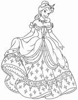 Principesse Stampare Principessa sketch template