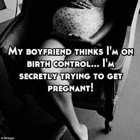women confess reasons they re trying to get pregnant without telling