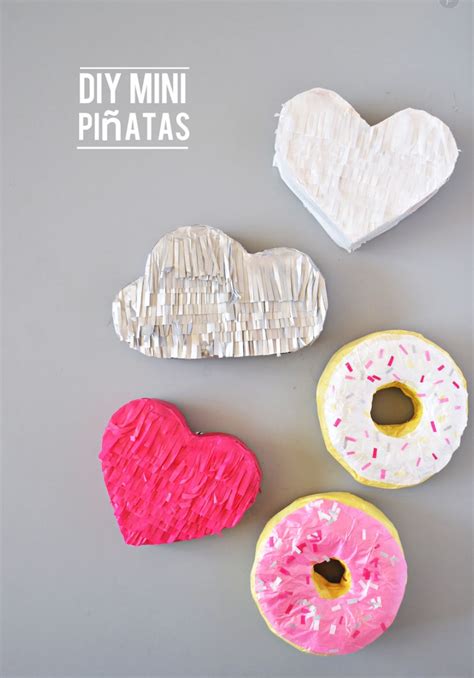 Diy Mini Pinatas Eee So Cute Mini Pinatas Diy Party Piñatas