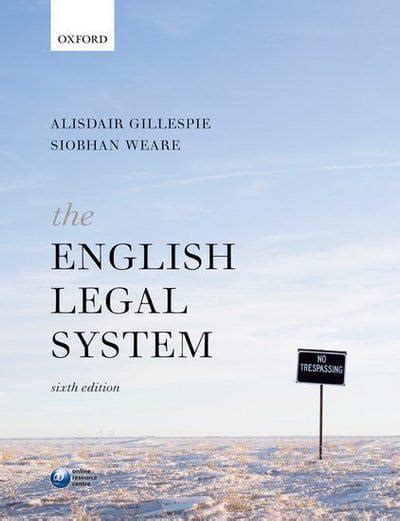 the english legal system alisdair gillespie author 9780198785439