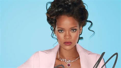 rihanna grabs her bare breast puffs on cigar in sexy marie antoinette