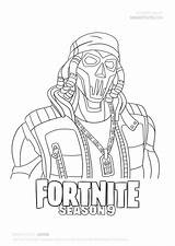 Coloring Pages Grind Fortnite Choose Board Drawing sketch template