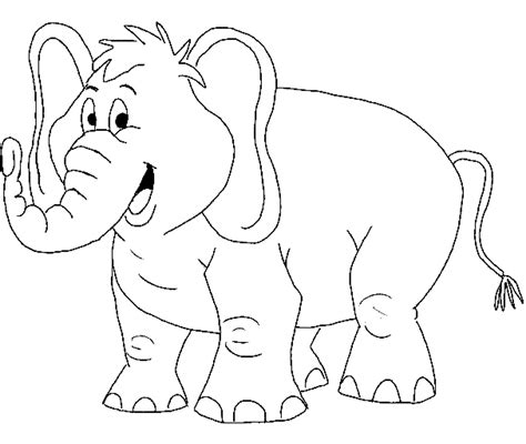 printable elephant coloring pages  kids  printable