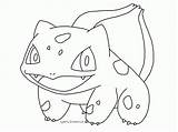 Bulbasaur Pokemon Coloring Pages Drawing Colouring Lineart Venusaur Color Printable Getcolorings Getdrawings Print Draw Comments Coloringhome sketch template