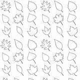 Leaves Printable Pattern Coloring Leaf Patterns Paper Geschenkpapier Traceable Cut Fall Freebie Ausdruckbares Tree Line Leave Scrapbooking Digital Library Clipart sketch template