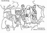 Jesus Coloring Judas Betrays Gethsemane Garden Pages Children Sunday School Arrest Bible Arrested Kids Being Soldiers Printable Away Ministry Craft sketch template