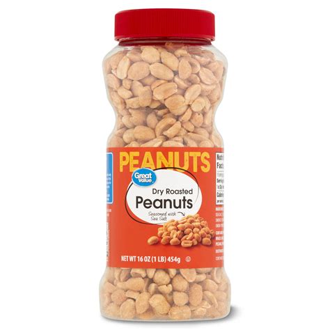 great  dry roasted peanuts  oz walmartcom