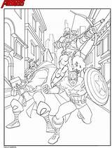Avengers Coloring Pages Printable Kids Fun Superhero Marvel Book Sheets sketch template