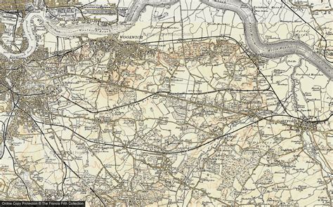 maps  bexley greater london francis frith