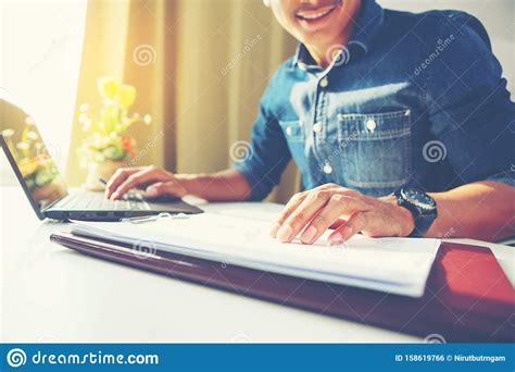 business people marketing strategy analysis concept male hands typing