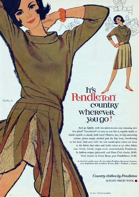 The Turnabout Pendleton’s Reversible Skirt Pendleton Woolen Mills
