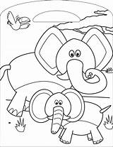 Wild Colouring Animals Book Colour Hinkler Children sketch template