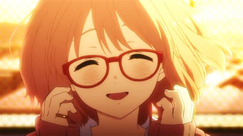 Wallpaper Face Illustration Anime Glasses Kyoukai No Kanata