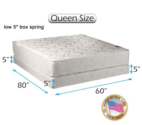 legacy  sided queen size mattress   profile box spring set  bed frame included