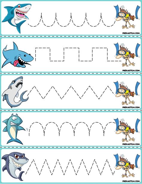 printable shark worksheets web   kids fascinated