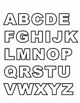 Alphabet Coloring Printable Pages sketch template