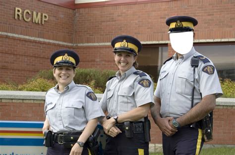 rcmp officers faceinhole