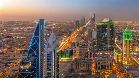 kingdom  saudi arabia landscape  night riyadh tower kingdom