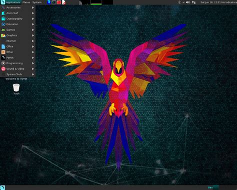 parrot os  defcon friendly os designed  pentesting computer forensic hacking cloud