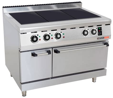 electric solid top stove  electric oven catro catering supplies