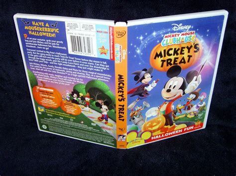 disney mickey mouse clubhouse mickeys treat dvd  mint discno