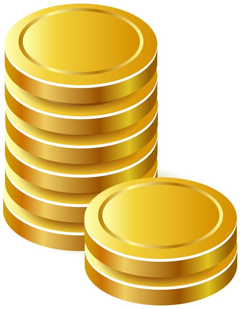 gold coins png clipart  web clipart