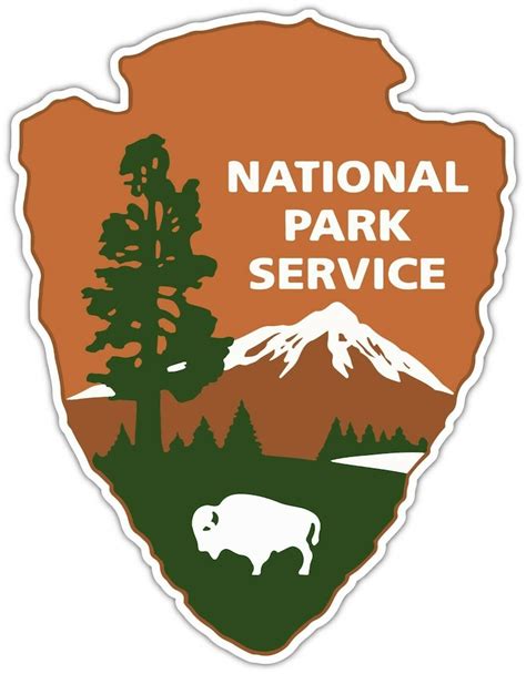 national park service logo emblem vinyl sticker decal car etsy